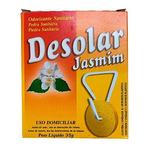 Pedra sanitária jasmim Desolar 35gr