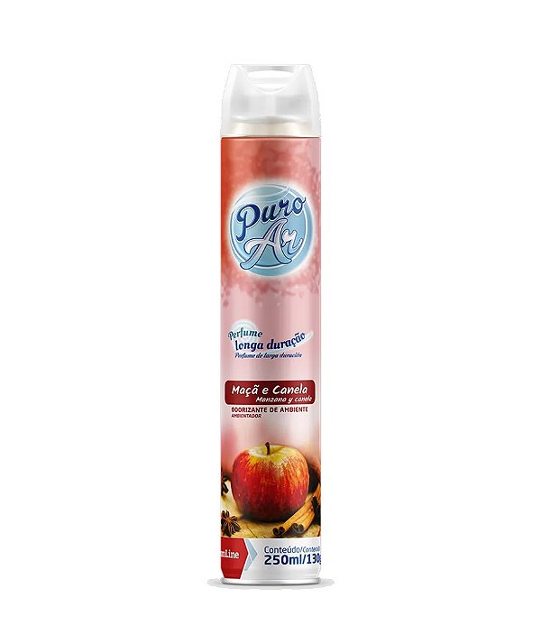 Odorizador spray maçã e canela puro ar Domline 250ml