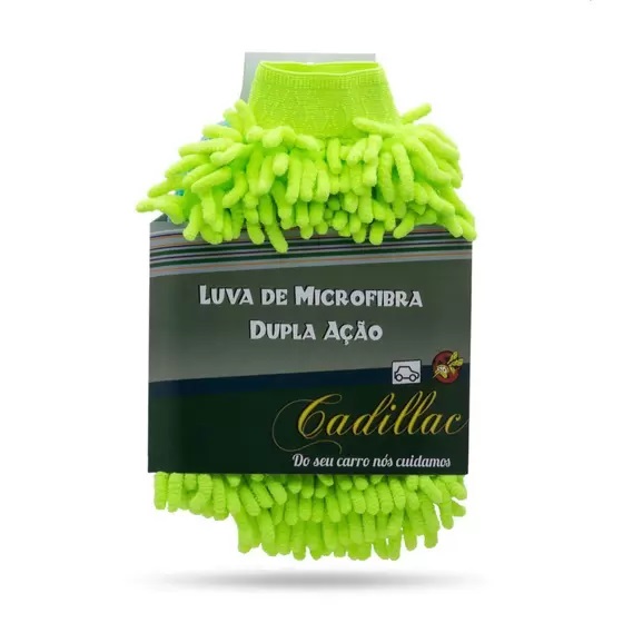 Luva de microfibra dupla ação Cadillac