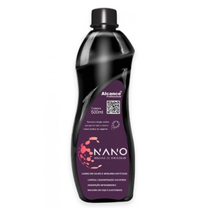 Limpador 2 em 1 p/ couro nano Alcance 500ml