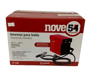 Inversor p/ solda com máscara Nove54 IM120