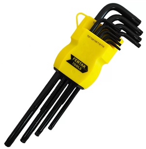 Jogo de chaves torque longa 9 pcs Fertak Ref. 2405