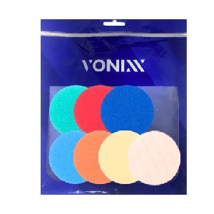 Kit boinas de espumas c/ 7 pcs Vonixx 2"
