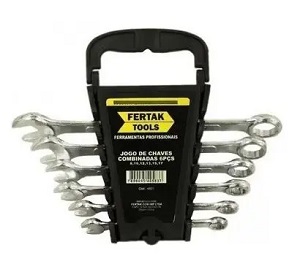 Kit de chaves combinadas 6 pcs Fertak Ref. 4821