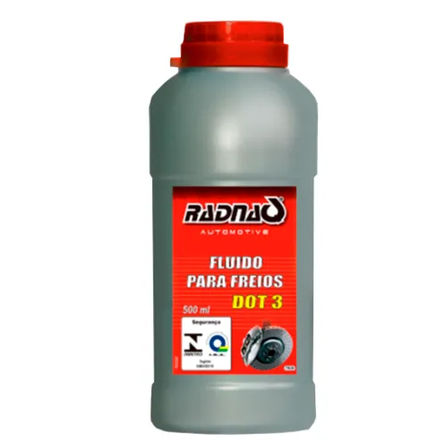 Fluído p/ freios dot 3 Radnaq 500ml