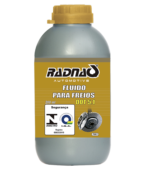 Fluído p/ freios dot 5.1 Radnaq 500ml