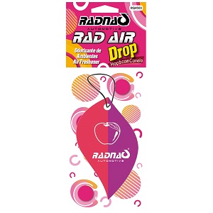 Aromatizante rad air drop maça c/ canela Radnaq 11gr