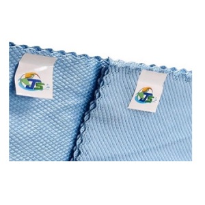Flanela escama de peixe 260 gsm azul JS 38x60cm Ref. 295