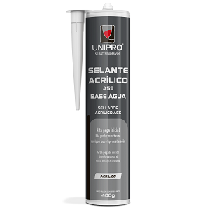 Selante acrílico branco A55 Unipro 400gr