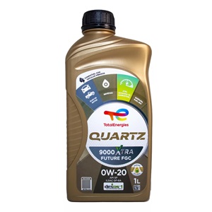 Óleo de motor sintético quartz 9000 XT 0w20 Total 1L