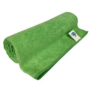 Flanela de microfibra 230 gsm verde JS 50x90cm Ref. 221