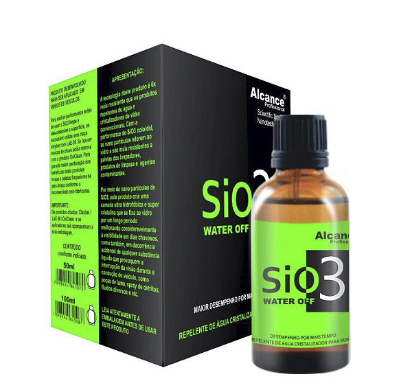 Cristalizador de vidros SiO3 Alcance 20ml