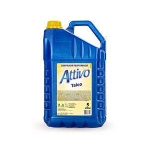 Limpador perfumado 1:40 talco Attivo 5L
