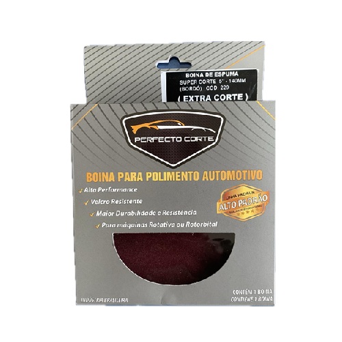 Boina de espuma corte agressivo bordo Perfecto Corte 5"