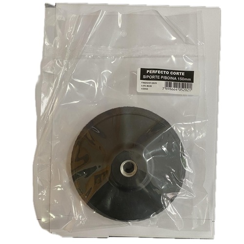 Suporte p/ boina c/ velcro Perfecto Corte 6"