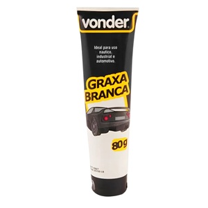 Graxa branca em bisnaga Vonder 80gr