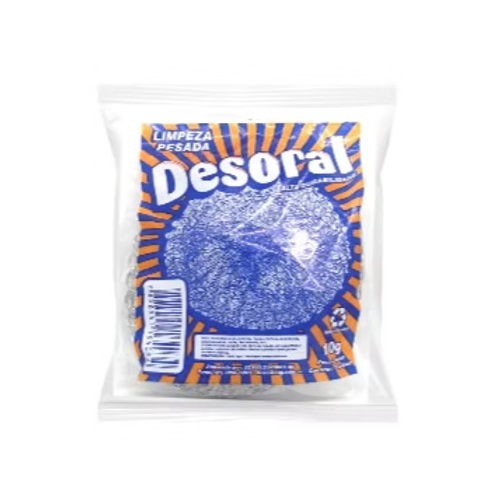Esponja de aço inox Desoral 10gr