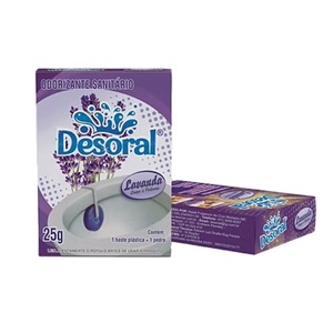 Pedra sanitária lavanda Desoral 35gr