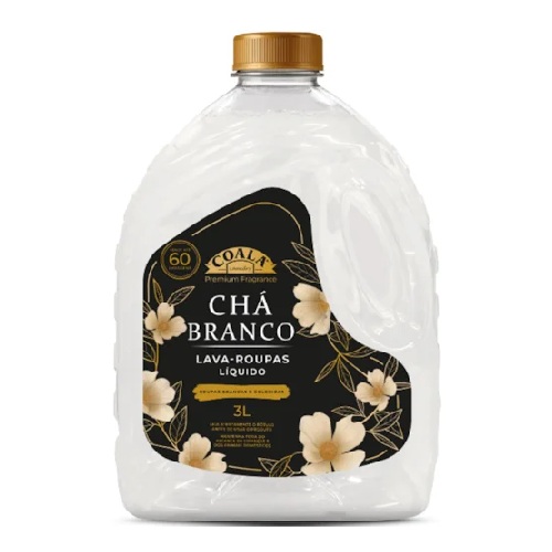 Lava roupas laundry chá branco Coala 3L