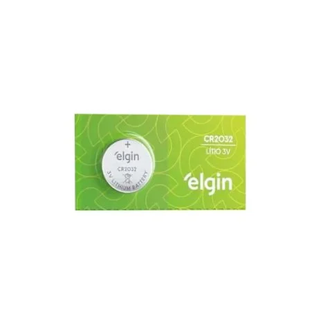 Bateria de lítio CR 2032 Elgin 3V