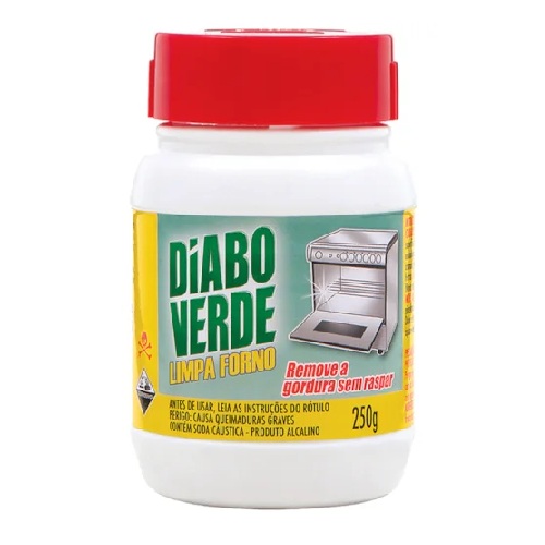 Limpa forno Diabo Verde 250gr