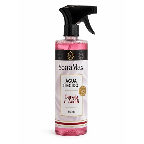 Água para tecidos cereja e avelã Senamax 500 ml