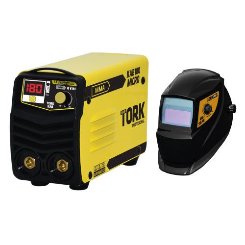 INVERSOR SOLDA 180A (SUPER COMBO COM 7 PEÇAS) 220 VOLTS - TORK