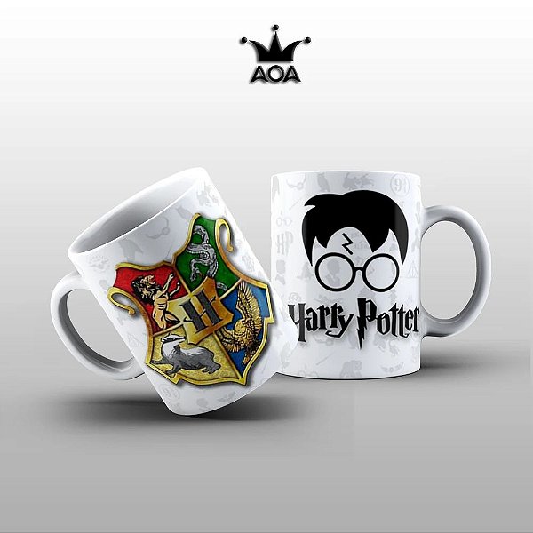 Caneca Personalizada Harry Potter Caleção Magia