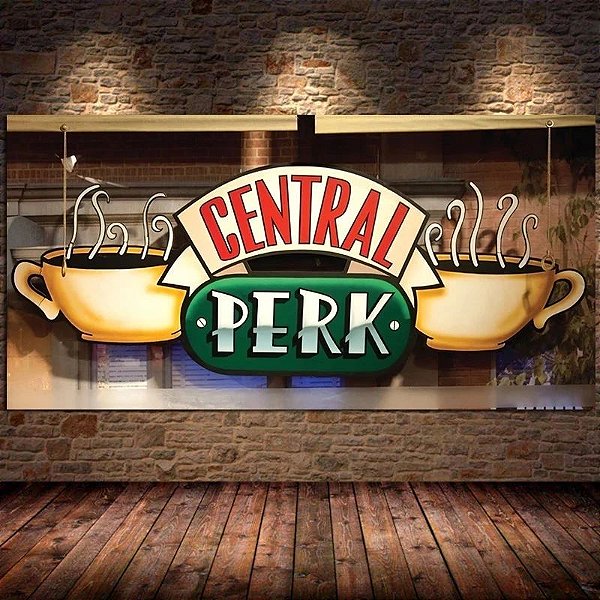 Quadro Central Perk Cafe - Friends