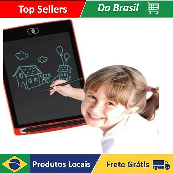 Lousa Mágica Digital 12 polegadas Lcd Tablet Infantil Para escrever E Desenho