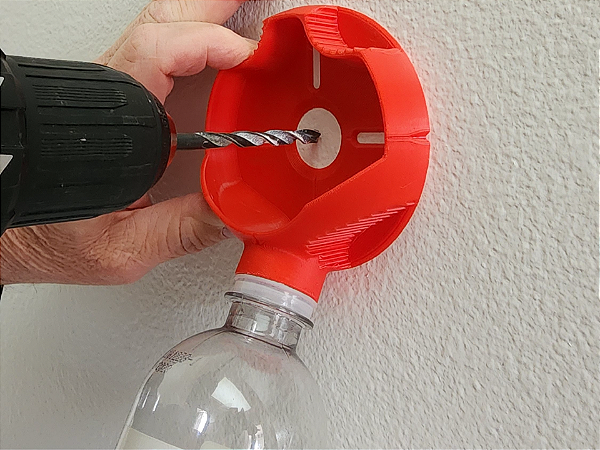 Coletor de Pó para Furadeira com rosca para garrafa pet, universal