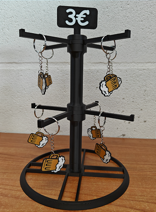 Expositor de chaveiros modular