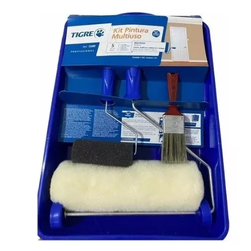 Kit Pintura Tigre Multiuso 5 Peças