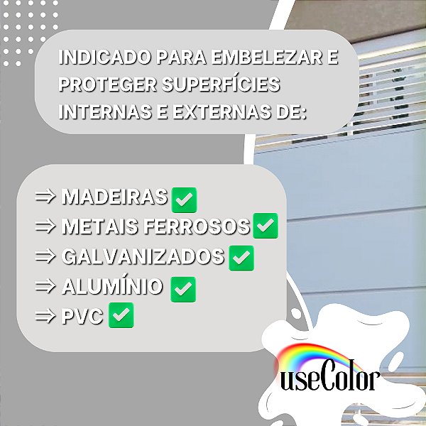 Tinta Esmalte 18L Cinza, Brilhante