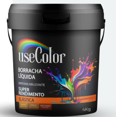 Tinta Emborrachada 4Kg Areia
