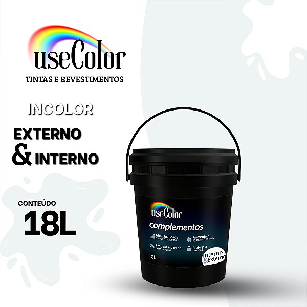 Fundo Preparador 18L Incolor Premium Interno e Externo Preparação de Superfícies Uniformiza Super Proteção Usecolor