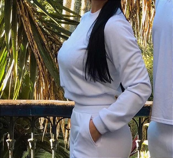Moletom branco