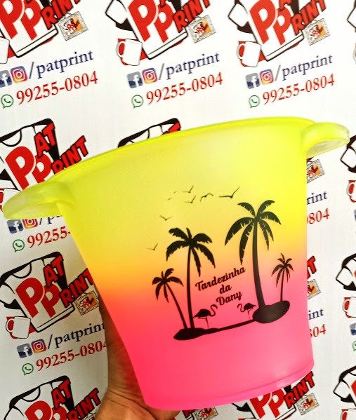 Balde Gelo Personalizado Manaus