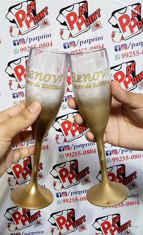 Taça Champanhe Personalizada Manaus