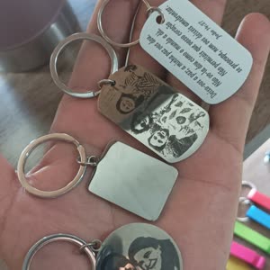 Chaveiro Metal Gravado à Laser