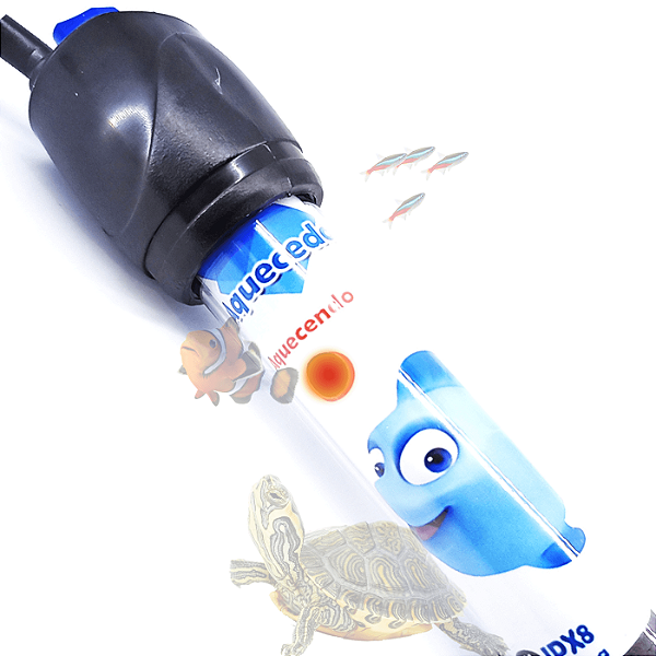 Aquecedor e Termostato de Aquário BettaeCia - Modelo Automático - Liga e Desliga sozinho