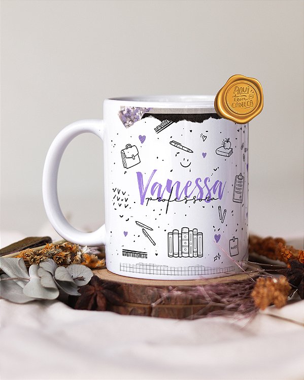 Caneca tradicional professor sala de aula