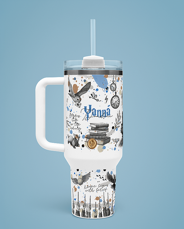 Copo Zaya 1,2L Casa Safira (Coleção Casas da Magia)