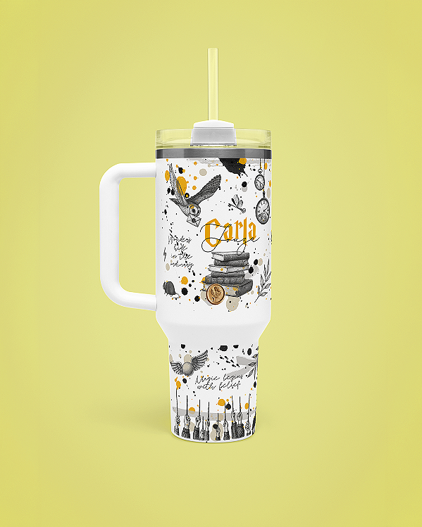 Copo Zaya 1,2L Casa Âmbar (Coleção Casas da Magia)