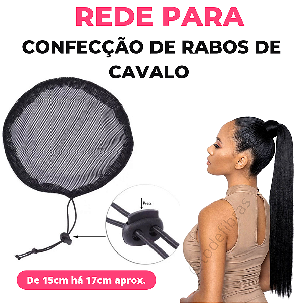 Rede Cap Para confecção de rabo de cavalo