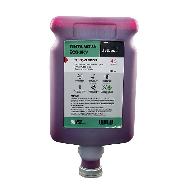 TINTA NOVA ECO SKY 500ML - MAGENTA
