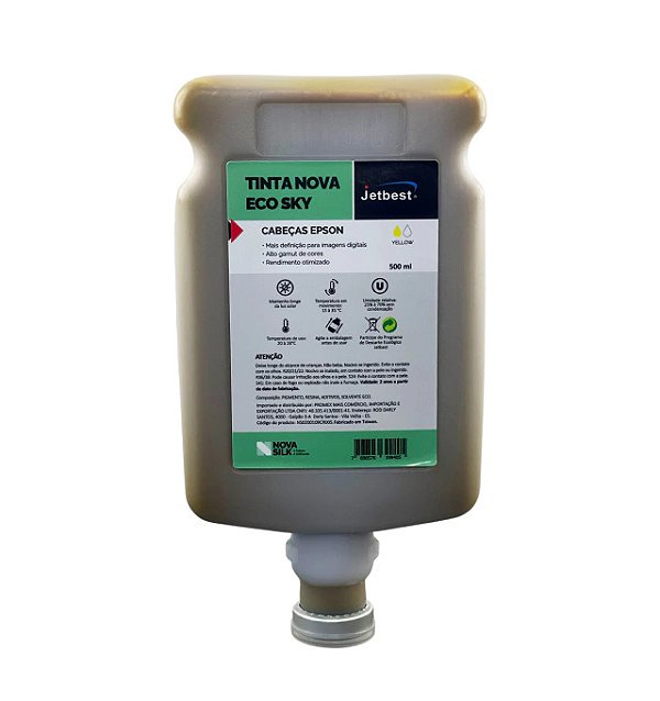 TINTA NOVA ECO SKY 500ML - YELLOW