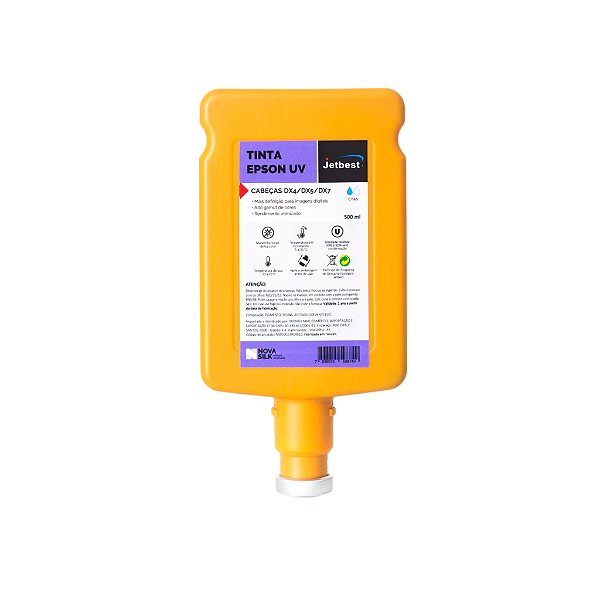 TINTA UV EPSON 500ML - CYAN