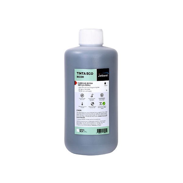 TINTA ECO SOLVENTE RICOH - BLACK