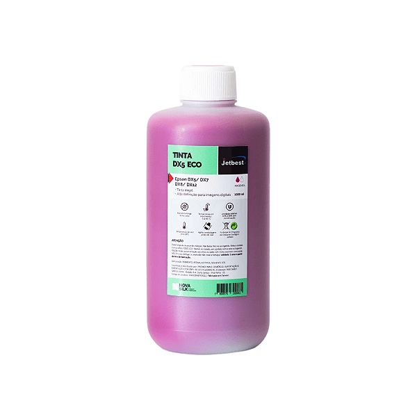 TINTA ECO DX5 1L - MAGENTA
